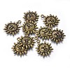 Tibetan Style Alloy Pendants TIBEP-LF9244YKG-AB-LF-1