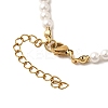 304 Stainless Steel Hollow Cross Charm Bracelets BJEW-JB12300-4