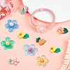 60Pcs 3 Styles Transparent Resin Cabochons CRES-SC0002-49-6