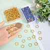 100Pcs Tibetan Style Alloy Bead Frames FIND-SC0011-52A-3
