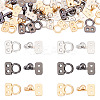 15Sets 3 Colors Alloy Hook and Eye Fasteners DIY-TA0012-27-1