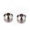 304 Stainless Steel Bicone Spacer Beads X-STAS-Q174-01-2