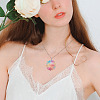32Pcs 8 Style 430 Stainless Steel Filigree Pendants STAS-BY0001-10-9