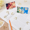 38Pcs Mini Iron Place Card Holders AJEW-CP0007-81G-4
