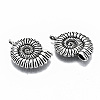 Tibetan Style Alloy Pendants TIBEP-N009-021AS-RS-2