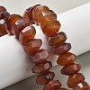 Natural Red Agate Beads Strands G-K392-A03-1