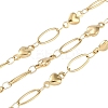 Ion Plating(IP) 304 Stainless Steel Link Chain CHS-H028-07B-G-1