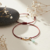 Hamsa Hand with Evil Eye Alloy Enamel Charm Bracelets LS-GS7845-1-1