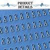 50Pcs Brass Ice Pick Pinch Bails IFIN-FS0001-47B-3