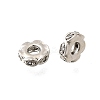 Brass Micro Pave Clear Cubic Zirconia Beads KK-K300-06B-P-1