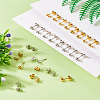 32Pcs 8 Styles 304 Stainless Steel Stud Earring Findings STAS-TA0002-96-4