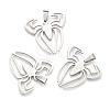 Tarnish Resistant Boy Jewelry 201 Stainless Steel Blank Pendants X-STAS-I032-221-2