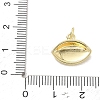 Brass Enamel Pendants KK-CBA3F25-04G-01-3
