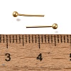 Brass Ball Head Pins KK-H502-03J-G-3