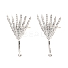 304 Stainless Steel Stud Earring Findings STAS-Z199-03P-05-1