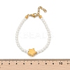 Plastic Imitation Pearl Beads Bracelets for Women BJEW-M056-10G-02-4