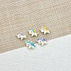 Baking Paint Alloy Enamel Beads FIND-G092-09B-1