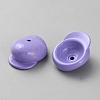 Opaque Acrylic Beads MACR-WH0007-135G-2