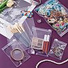 50Pcs 5 Styles PVC Resealable Bags ABAG-WR0001-10-5