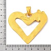 Alloy Big Pendants PALLOY-D362-01G-H-3