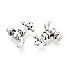 Tibetan Style Alloy Pendants X-TIBE-N014-30AS-2