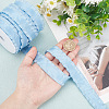 24.5~25 Yards Polyester Ruffled Ribbon SRIB-AR0001-11B-3