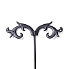 T Bar Iron Earring Displays Sets ODIS-P008-01B-4
