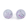 Marbled Stone Style Opaque Acrylic Beads OACR-G009-01B-3