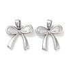 Brass Micro Pave Cubic Zirconia Pendants KK-C051-42P-1