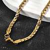 201 Stainless Steel Box Chain Necklaces for Men LS-STAS-V011-01A-G-1-2