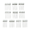 50Pcs 10 Style Iron Head Pins DIY-AB00024-1