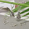 925 Sterling Silver Leverback Earring Findings X-STER-G027-22S-7