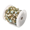 Handmade Natural Amazonite Chip Beaded Chains CHC-F020-09G-05-3