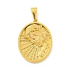 Ion Plating(IP) 304 Stainless Steel Pendants STAS-R231-18G-24-1