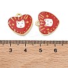 Printed Alloy Pendants PALLOY-P319-07C-02-3