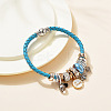 Faux Leather European Bracelets FS-WG51552-01-2