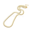 Rack Plating Brass Herringbone Chains Necklace for Men Women X-NJEW-M193-01G-1
