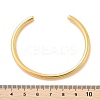 Ion Plating(IP) 304 Stainless Steel Simple Thin Cuff Bangles BJEW-P296-02G-3