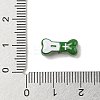 Spray Painted Alloy Beads ENAM-D067-03A-RS-3