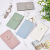 5Pcs 5 Colors Rectangle Imitation Leather Single Watch Storage Bag ABAG-NB0002-02-5