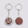 Synthetic Goldstone Keychain KEYC-P041-C04-2