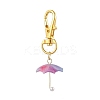 Umbrella Acrylic Pendant Decorations HJEW-JM02963-4