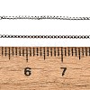 Brass Venetian Chain NJEW-E151-04P-4