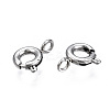Tarnish Resistant 304 Stainless Steel Spring Ring Clasps X-STAS-S117-016A-3