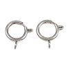 304 Stainless Steel Spring Ring Clasps LS-STAS-B095-05G-P-1