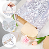 1Pc Butterfly Printed Paper Gift Bags with Ribbon Handles ABAG-SP0001-10B-4