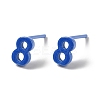 Hypoallergenic Bioceramics Zirconia Ceramic Stud Earrings EJEW-C065-03I-3