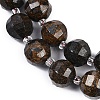 Natural Bronzite Beads Strands G-G182-B05-05-4