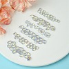 Transparent Resin Rhinestone Cabochons MRMJ-S035-007C-1