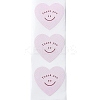 500Pcs Heart with Thank You Roll Stickers DIY-U008-01B-3